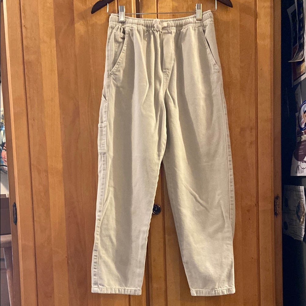 Casual Cream Pants